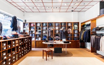 Clothing store interior Clothing store interior